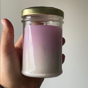 Homemade sex wax candle